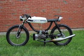 Puch Mini Magnum Vintage Moped Motorcycle Style Cafe Racer