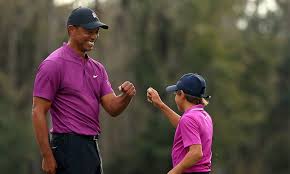 23, 2021, after a rollover accident. Tiger Woods Son Charlie Woods Makes Debut At Pnc Championship