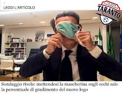 Le mascherine sono state distribuite a donne e uomini impegnati nell'affrontare questo particolare momento, un dono che arriva da chi conosce bene il peso di questa emergenza, ma soprattutto da chi. Taranto Scalcio Photos Facebook