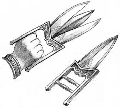 The sides of the h. Fun Fact Rains Weapon Is A Katar A Type Of Push Dagger From India Used For Hunting Mortalkombat
