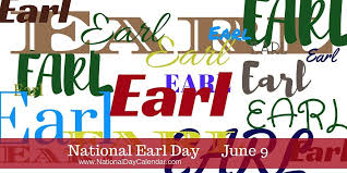 New Day Proclamation National Earl Day June 9 National Day Calendar National Day Calendar National Day National Calendar