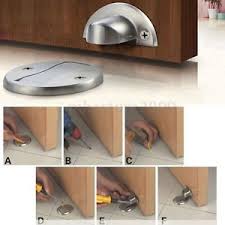 Magnetic Door Holder Stopper Invisible Doorstop Wall Floor Mounted Safety Catch Door Holders Door Stop Flooring