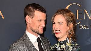 Lily james and matt smith. Lily James Reveals Awkward Problem When She First Filmed With Boyfriend Matt Smith Mirror Online
