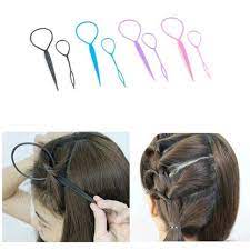 Hair Topsy Tail Clip Braid Maker Ponytail Styling Tool Plastic Magic Set 2pcs Fashion Clothing Sh Hair Braid Maker Braided Bun Hairstyles Braided Hairstyles