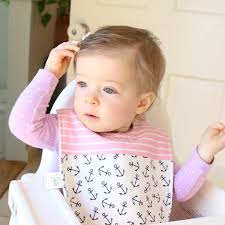 Baby Bib, Girl Bib, Pink Drool Bib, Nautical Baby Bib, Baby Shower Gift,  Anchors, Baby Bib, Girl Bib, Drool Bib, Pink, 100% Cotton