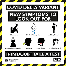 Runny or stuffy nose cough fatigue sneezing watery eyes sore throat headaches aches and pains Manchester City Council New Covid Symptoms To Look Out For Diarrhoea Blocked Runny Nose Aching Muscles Long Lasting Headache Vomiting Sore Throat Feeling Tired