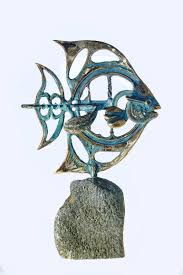 Free shipping on orders over $25 shipped by amazon. Ocean Art Lace Metal Fish Gift Bronze Sculpture Home Decor Sculpture By Stanimir Kuyumdzhiev Saatchi Art
