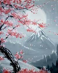 Lover's lane take a walk down lover's lane with us. 37 Cherry Blossom Painting Ideas Cherry Blossom Painting Painting Art Painting