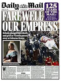 Aug 04, 2021 · queen victoria served as monarch of great britain and ireland from 1837 until her death in 1901. Farewell Our Empress Shock And Grief As Queen Victoria Passes Away And Society Over 125 Years Daily Mail Online