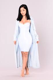 Winifred Tube Dress Blue Fashion Nova Outfits Fashion Nova Dress Fashion Nova White Dress