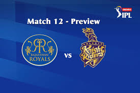 And its also going to be at eden gardens which in kolkata … and kolkata croud will. Dream11 Ipl 2020 Match 12 Rr Vs Kkr Preview
