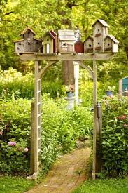 Your Garden Is Considered Bird Friendly If You Have Bird Feeders And Bird House On Your Yard Are You Love This Piece Garden Projects Garden Art Garden Design
