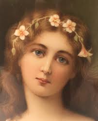 Antique German Art Nouveau Wagner Vase