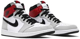 Jordan 1 Retro High Og White Black Light Smoke Grey Grade Air Jordan 1 Retro High Og Smoke Grey Air Jordan 555088 126 Goat
