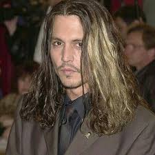 Johnny Depp Johnny Depp Hairstyle Long Hair Styles Men Hair Styles