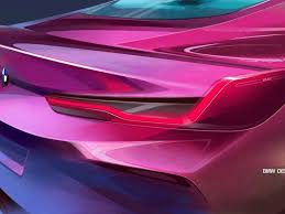 Wonderful Wallpaper Taillight Digital Art Bmw Concept 8 Series 2018 Wallpaper Bmw Concept Bmw Concept Car Bmw Design