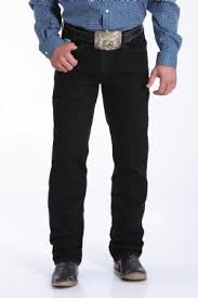 Mens Slim Fit Silver Label Black