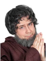 https 11ter11ter de 17388137 html herren perucke monch mit halbglatze 11ter11ter haare perucke glatze monch perucken perucke schwarz manner perucken