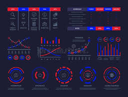Business Data Graphs Financial Marketing Charts Dashboard