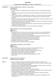 Engineering internship resume objective examples for example. Private Equity Accounting Resume Samples Velvet Jobs
