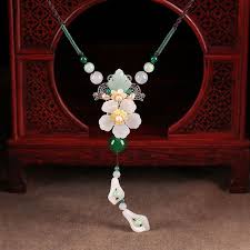 Tangwind Handmade Flower Tears Pendant Necklace Dress Accessory Party Jewelry With Jewelry Boxes Christmas Gifts For Women Jewelry Party Gifts For Wife