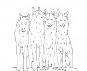 Printable anime wolf coloring page. Wolf Coloring Pages To Print Wolf Printable