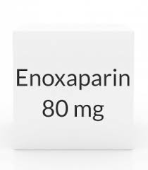 The main active ingredient or salt in this drug is enoxaparin. Enoxaparin 80mg 0 8ml Prefilled Syringe