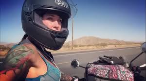 side boob moto chick felicity rides bike - XNXX.COM