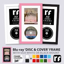 Blu-ray Frame Film Game DISC & COVER Wood Colours Black White Picture FRAMES