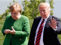 Boris johnson had to tell german chancellor angela merkel to mute after she accidentally interrupted the prime minister as he began the first virtual g7 meeting. Donald Trump Reportedly Gave Angela Merkel Starbursts At The G7 Summit