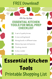 The 10 Essential Kitchen Tools You Need To Meal Prep Healthy Life Hacks Meal Prep Essential Kitchen Tools