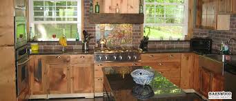 barnwood kitchen cabinets
