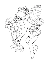The kids will love these free printable tinker bell coloring pages. Free Printable Fairy Coloring Pages For Kids Fairy Coloring Pages Fairy Coloring Coloring Pictures