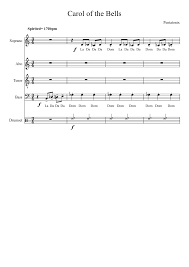 Dance Of The Sugar Plum Fairy Pentatonix Sheet Music Carol Of The Bells Pentatonix Vocal Arrangement Musescore Pentatonix Carol Of The Bells Sheet Music