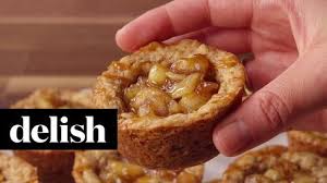 Apple Crisp Cookie Cups Delish Apple Crisp Cookie Cups Delish Apple Crisp