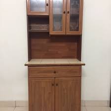 Kabinet dapur adalah bahagian yang paling penting. Kabinet Dapur Kayu Home Furniture Furniture On Carousell