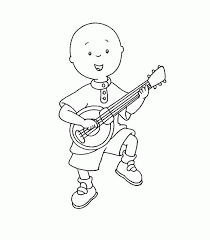 Free Printable Caillou Coloring Pages For Kids Coloring Pages Coloring Games For Kids Caillou