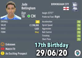 On may 18, ea sports gave fans from britain a card to drool over. Fcg On Twitter Coming Soon To Fifa20 Career Mode Will Be Added In The Weekly Squad Update After His 17th Real Life Birthday Https T Co 10jrla9to5