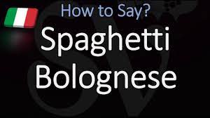 Spaghetti bolognese (sometimes called spaghetti alla bolognese, or colloquially 'spag bol', spaghetti with meat sauce, or just spaghetti) is a pasta dish that is popular outside italy, but not part of traditional bolognese or even italian cuisine in general. How To Pronounce Spaghetti Bolognese Correctly Italian Pronunciation Youtube