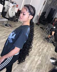 Image May Contain 2 People Girls Hairstyles Braids Hair Waves Braided Hairstyles