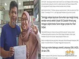 Menduduki peperiksaan sijil pelajaran malaysia (spm) buat kali pertama pada tahun 2018. Bapa Mohon Timbang Kemasukan Anak Setelah Keputusan Spm Berubah Ini Jawapan Usim Berita Gps Bestari