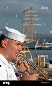 U s navy band trumpet hi-res stock photography and images