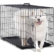 The double door design affords pet parents the opportunity to fit larger crates in easily with existing rooms and or vehicles. Midwest Homes For Pets Dog Crate Icrate Single Door Double Door Folding Metal Dog Crates Fully Equipped Nepal Pet Service