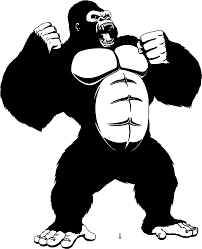 View And Download Hd Collection Of Free Gorilla Vector Skeleton Download King Kong Vector Png Png Image For Free The Image King Kong Monkey Art Gorillas Art