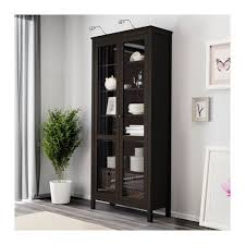 Hemnes Glass Door Cabinet White Stain 35 3 8x77 1 2 Ikea Glass Cabinet Doors Hemnes Glass Shelves In Bathroom