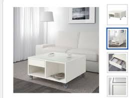 Weston home factory rectangle wood coffee table. Brand New Ikea Boksel Glass Coffee Table White Wheels Metal For Sale In Fairfield Ca Offerup