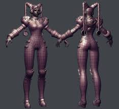 Cyber Chun Li Wip 15 Wires By Hazardousarts Deviantart Com On Deviantart Chun Li Zbrush Game Design Career