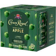 Canadian whisky is known for its smooth, mild flavors, so it lends itself well to a number of cocktails. Crown Royal Washington Apple Whisky Cocktail 4pk 12 Fl Oz Cans Target