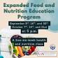 Expanded Food and Nutrition Education Program (EFNEP) event image