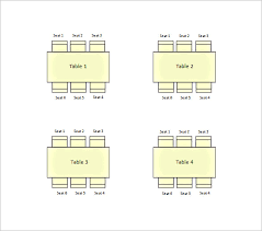 35 wedding seating chart templates pdf doc free